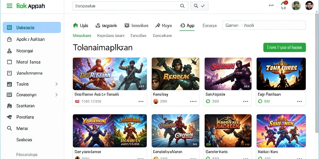 Tampilan antarmuka yang intuitif.