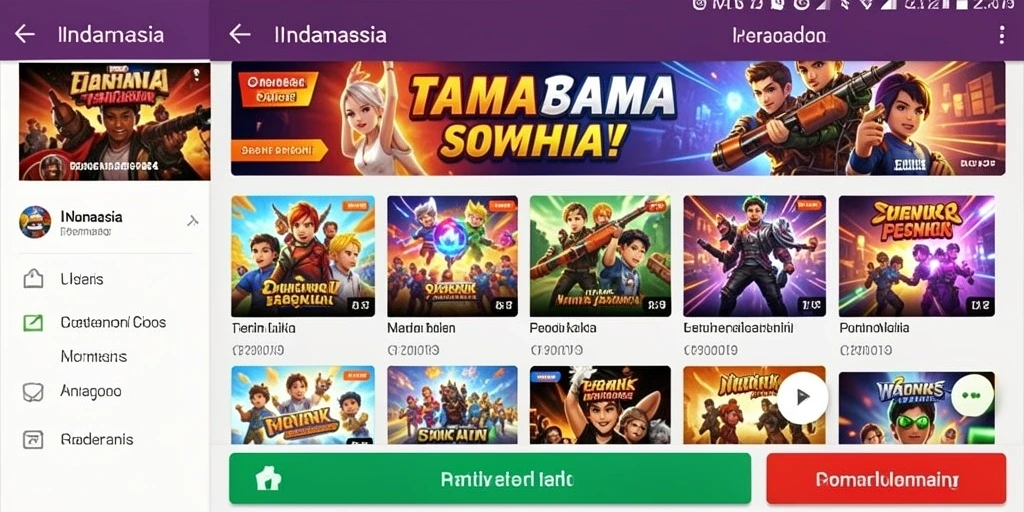 Tampilan antarmuka yang user-friendly.