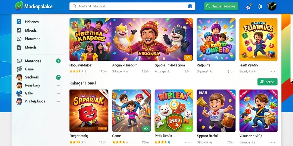 Tampilan awal aplikasi SIKAT88 yang menarik.